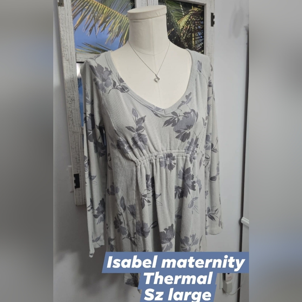 Isabel maternity womens top sz large